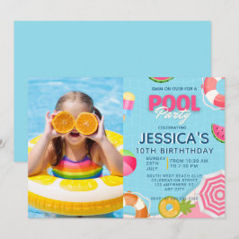 Invitación de cumpleaños al grupo de Fiesta de bil