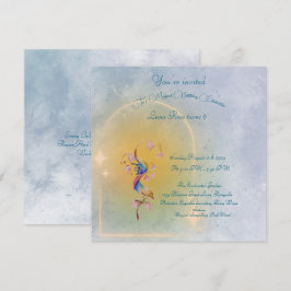 Invitación de cumpleaños al jardín de hadas mágica