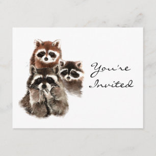 Invitación de cumpleaños animal de Surprise Fun Ra
