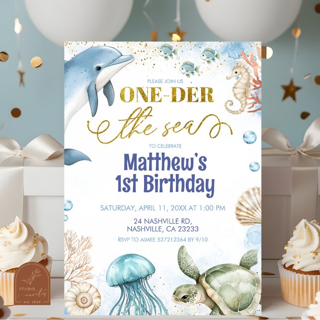 invitación de cumpleaños bajo el mar (Subido por el creador)