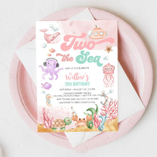 Invitación de Cumpleaños Bajo el Mar