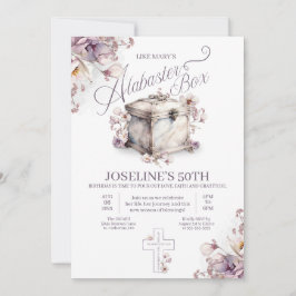 Invitación de Cumpleaños Caja de Alabastro