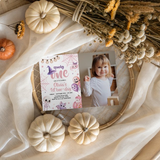 Invitación de cumpleaños con foto de Pink Witch Sp (Subido por el creador)