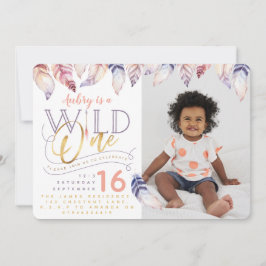 Invitación de cumpleaños con fotos de un efecto or