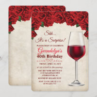 Invitación de cumpleaños con luces de cuerda para