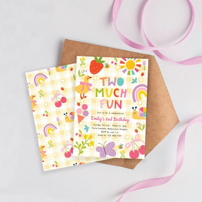Invitación de cumpleaños con mucha diversión, cump (Subido por el creador)