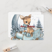 Invitación de cumpleaños con nombre personalizado