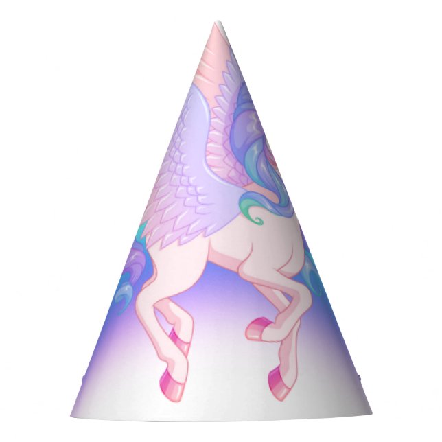 Invitación de cumpleaños con sombrero de fiesta de (Anverso)