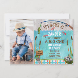 Invitación de cumpleaños de acuarela Ofishally