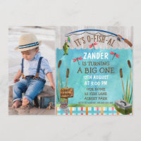 Invitación de cumpleaños de acuarela Ofishally