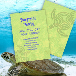 Invitación de cumpleaños de adulto para fiesta de 