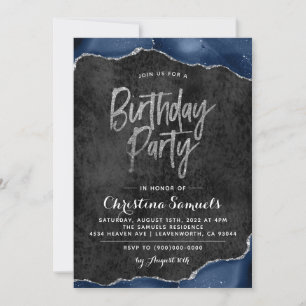 Invitación de cumpleaños de Agate