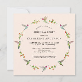 Invitación de cumpleaños de Anna