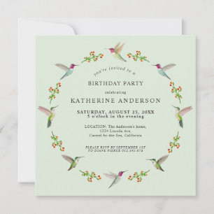 Invitación de cumpleaños de Anna