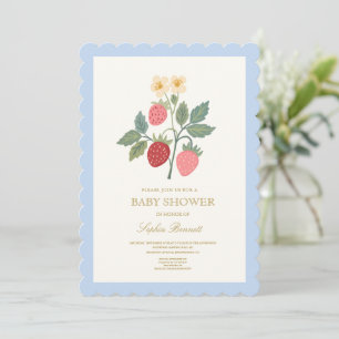 Invitación de Cumpleaños de Baby Shower de Ramo de