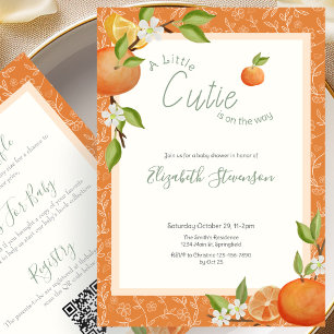 Invitación de Cumpleaños de Bebé Little Cutie a Do