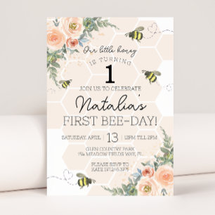 Invitación de cumpleaños de Bee