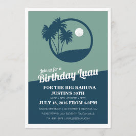 Invitación de cumpleaños de Big Kahuna BBQ
