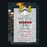 Invitación de cumpleaños de boliche<br><div class="desc">¡Vamos a Bowl, vamos a Bowl, vamos a Rockin! ¡El boliche es para todas las edades! ¡Invitaciones a los bolos Personalizados para todos! Ya sea que esté teniendo un fiesta de boliche para un cumpleaños, un evento corporativo o un fiesta de la liga de boliche, esta invitación es seguro que...</div>