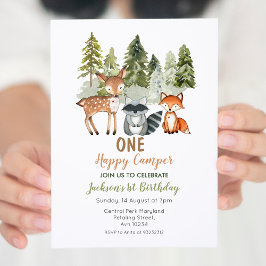 Invitación de cumpleaños de camarógrafos de aventu