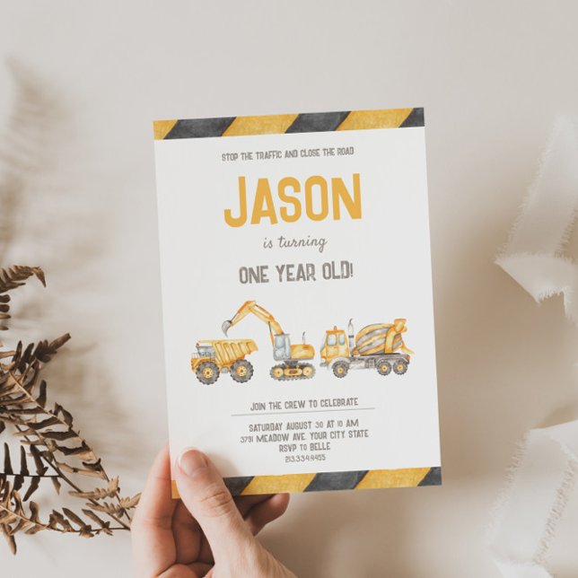 Invitación de cumpleaños de construcción aconsejab (Subido por el creador)
