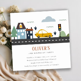 Invitación de cumpleaños de cualquier edad para ve