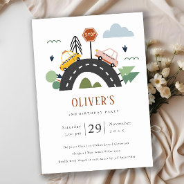 Invitación de cumpleaños de cualquier edad para ve