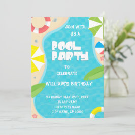 Invitación de cumpleaños de cualquier Fiesta de gr