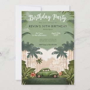 Invitación de cumpleaños de Cuba La Habana