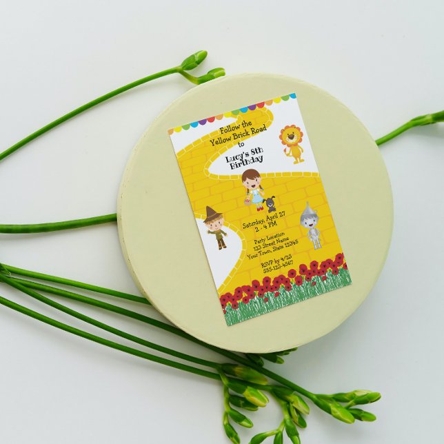 Invitación de cumpleaños de Cute Oz (Subido por el creador)