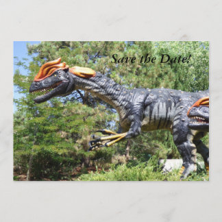 Invitación de cumpleaños de Dinosaur