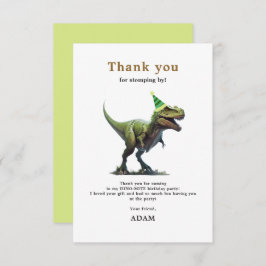 Invitación de cumpleaños de dinosaurio, cumpleaños