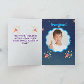 Invitación de cumpleaños de dinosaurios ruidosos -