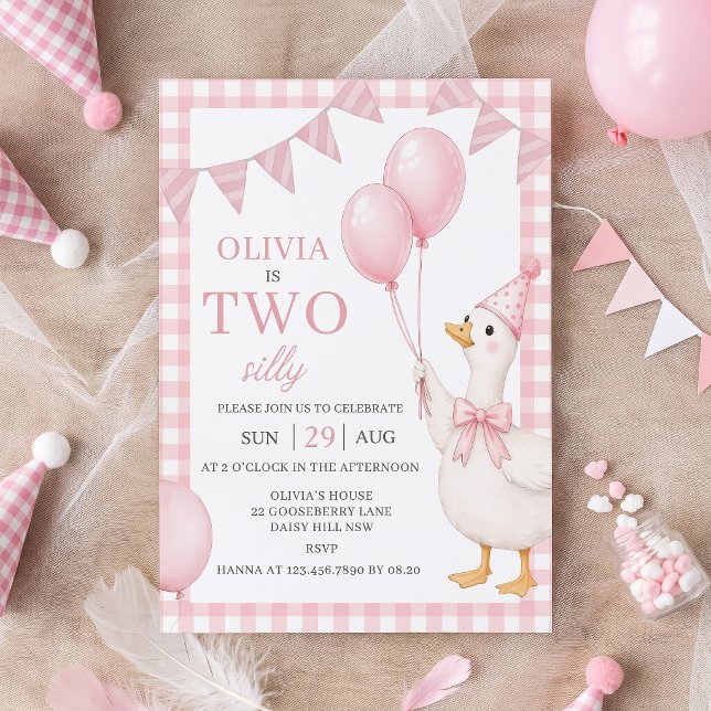 Invitación de cumpleaños de dos niñas tontas de gi (Subido por el creador)