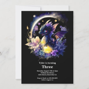 Invitación de cumpleaños de Dragon
