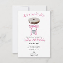 Invitación de cumpleaños de Espresso Martini
