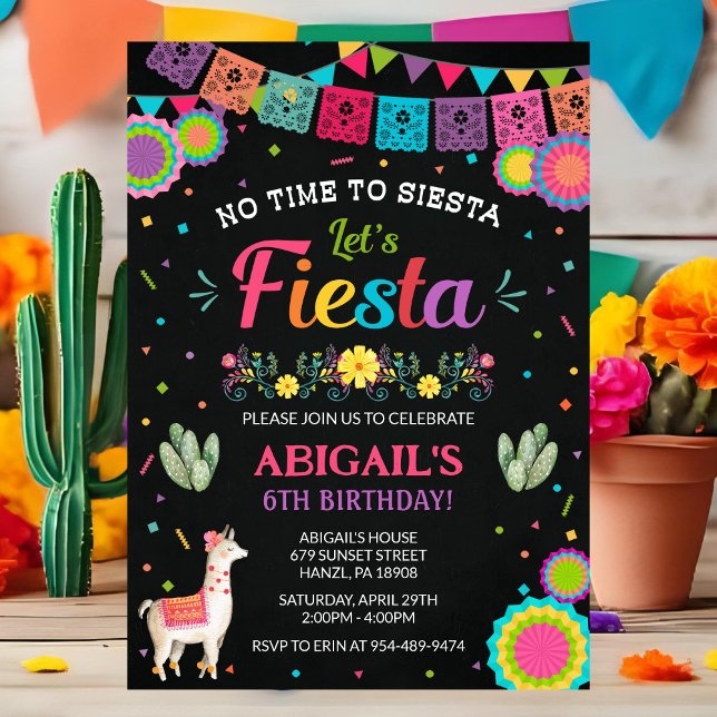 Invitación de cumpleaños de Fiesta (Subido por el creador)