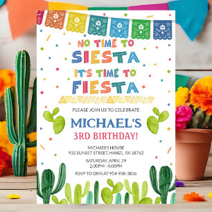Invitación de cumpleaños de Fiesta