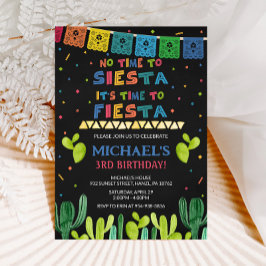 Invitación de cumpleaños de Fiesta