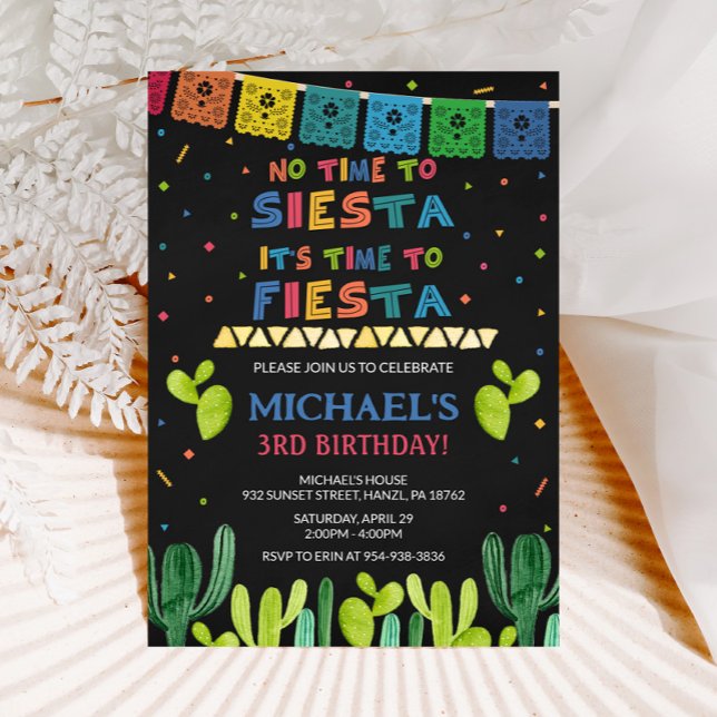Invitación de cumpleaños de Fiesta (Subido por el creador)