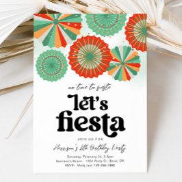 Invitación de cumpleaños de Fiesta
