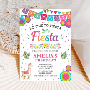 Invitación de cumpleaños de Fiesta