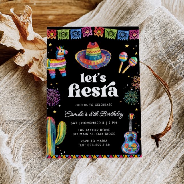 Invitación de cumpleaños de Fiesta (Subido por el creador)
