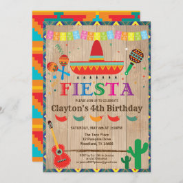Invitación de cumpleaños de Fiesta para niño o niñ