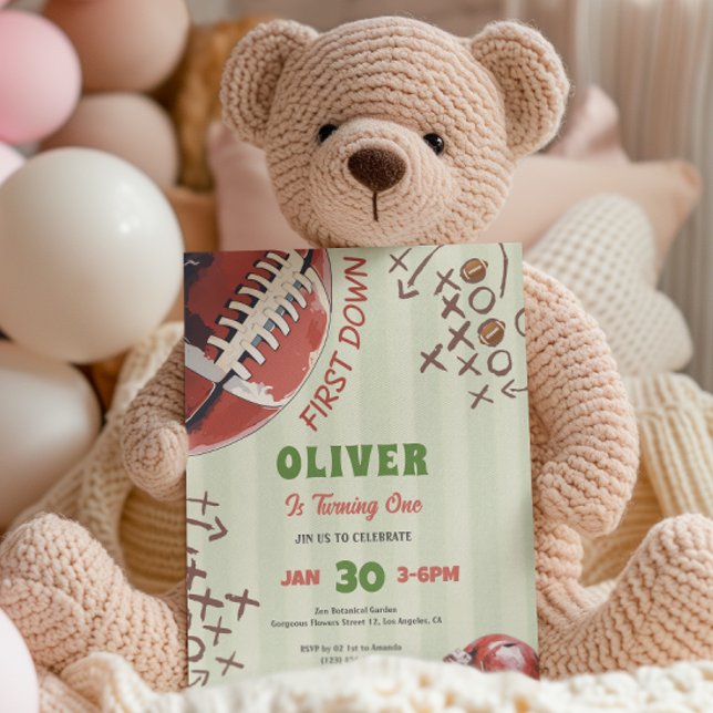 Invitación de cumpleaños de fútbol (Subido por el creador)