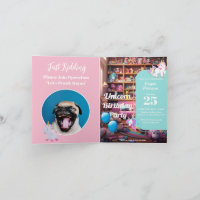 Invitación de cumpleaños de graduación, amor de un