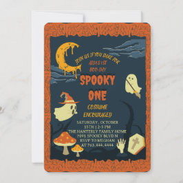 Invitación de cumpleaños de Halloween