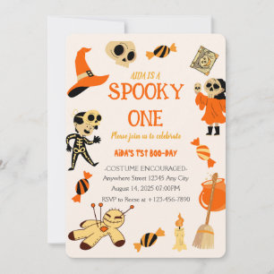 Invitación de cumpleaños de Halloween