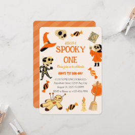 Invitación de cumpleaños de Halloween