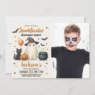 Invitación de cumpleaños de Halloween